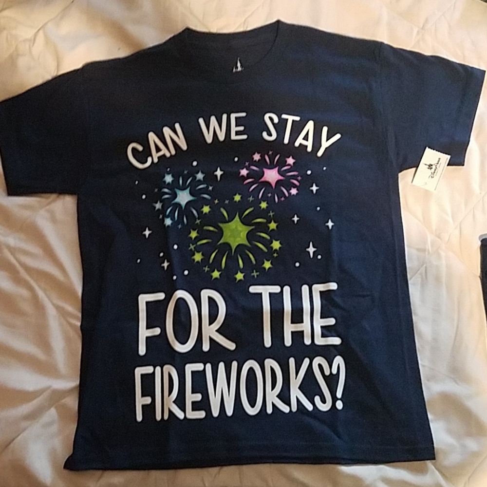 Disney "Can We Stay For The Fireworks?"